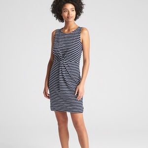 NWT Gap Sleeveless Twist-Front Dress